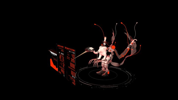 Cranes of a Feather 3D Model