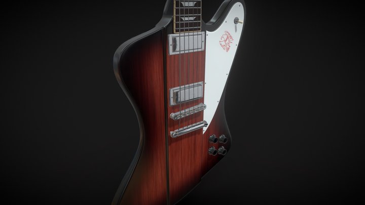 Gibson Firebird Guitar – Free 3D Model STL