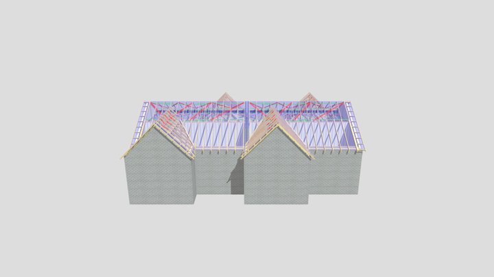 229458BO, Dormer Bungalow, Redcar 3D Model