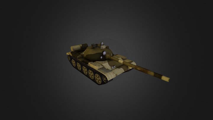 T-62 3D Model