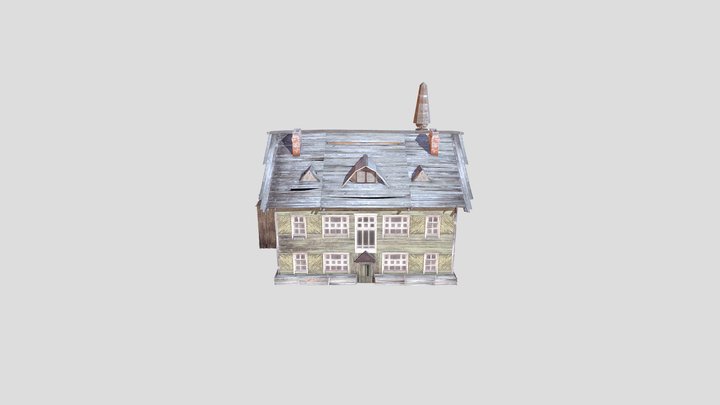Foggy Ride project House 3D Model
