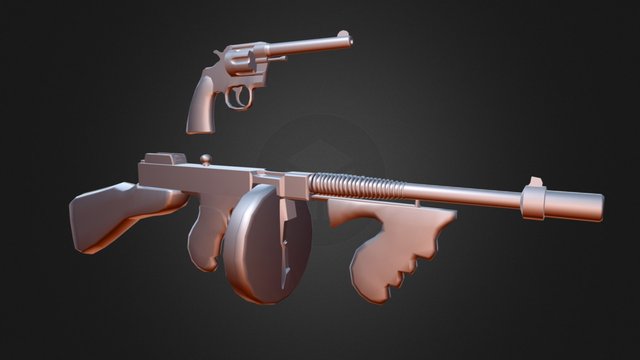 Guns 3D Model