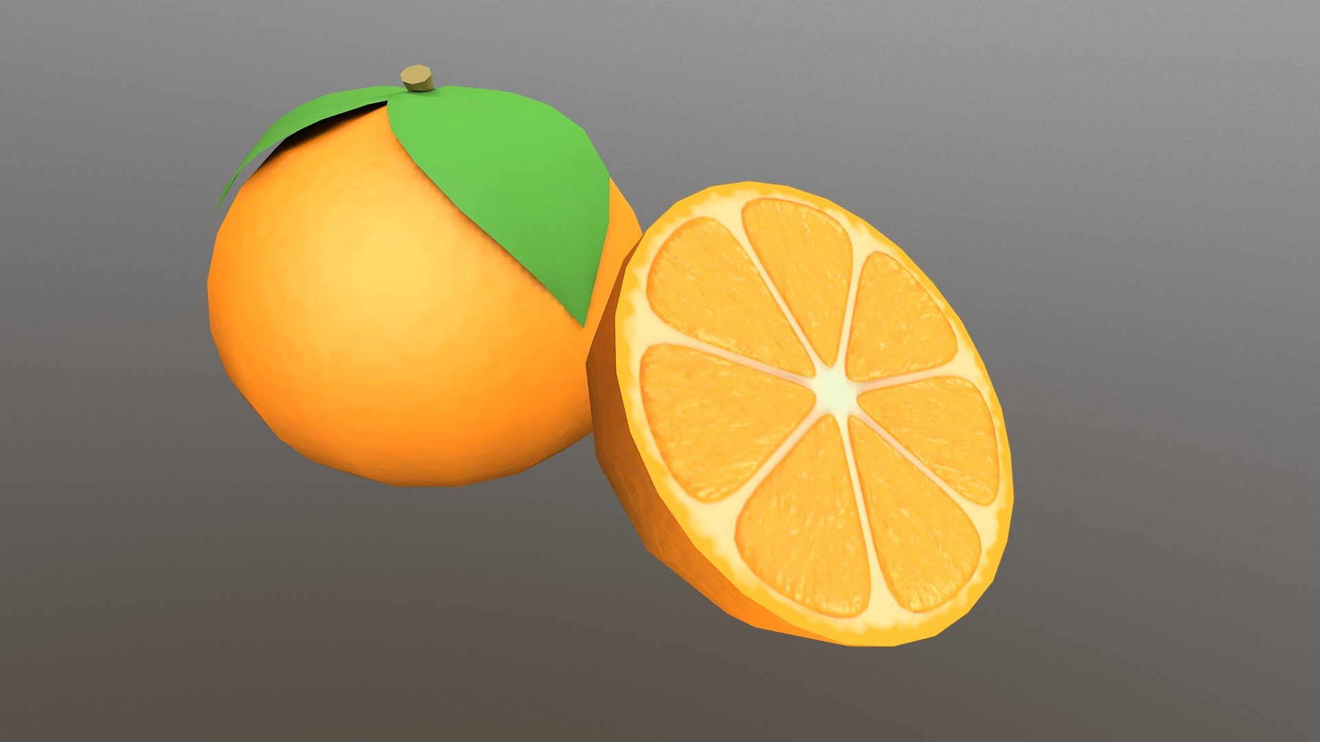 Orange - 3D model by LightPhantom [5a4cf0e] - Sketchfab