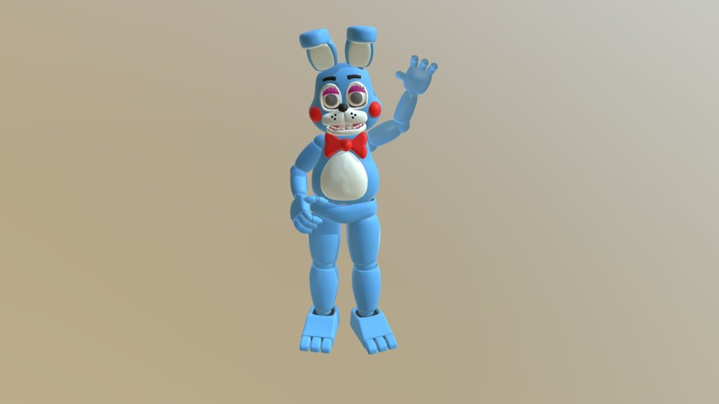 Toy Bonnie V3 Download Free 3d Model By Spinofan10 Spinofan10 5a4d224 Sketchfab 3099