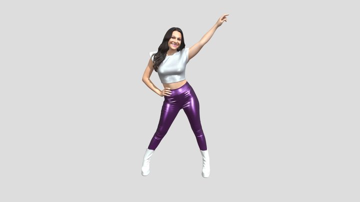 Disco Diva – Kostenloses 3D-Modell STL
