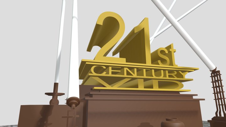 21st Century Vid Logo Remake 3D Model