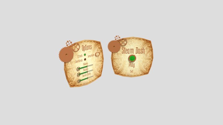 Menu Dash 3D Model