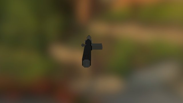 Cyprus Bolt Action Shotgun 3D Model