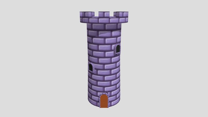Pizza Tower (Low Poly) - 3D model by VibaPop (@VibaPop) [366dd31]