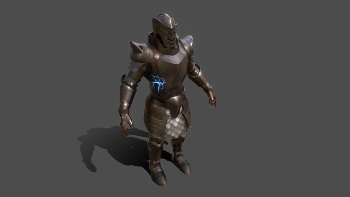 Shardplate 3D Model