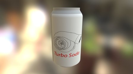 Turbo Soda 3D Model