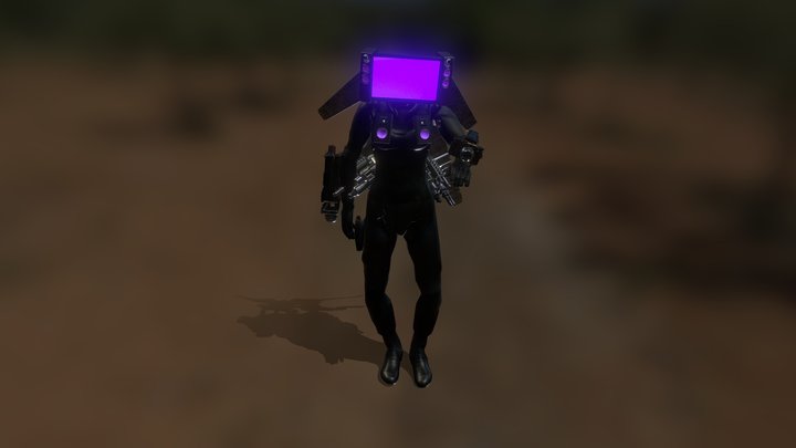 Tri-Woman 3D Model