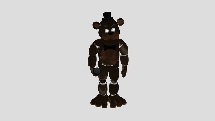Fnaf Movie Freddy Fazbear 3D Model