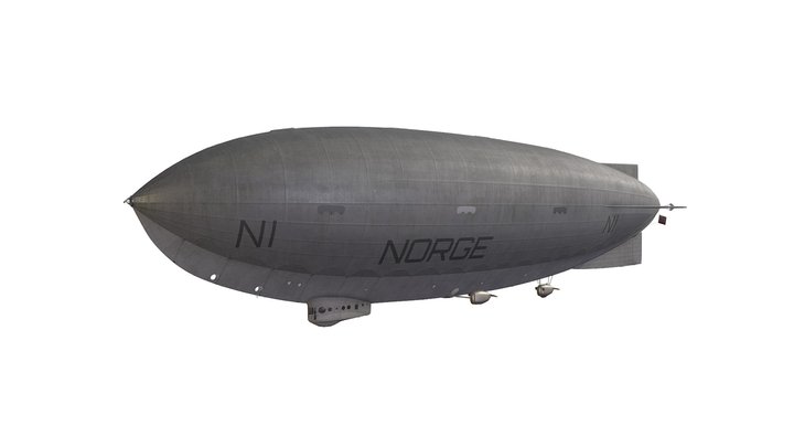 Luftskipet Norge (WIP) 3D Model