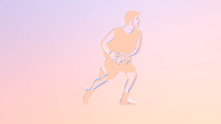 Escultura - trofeo 2D 3D Model