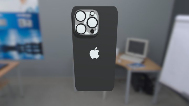 iPhone 15 Pro Lowpoly 3D Model