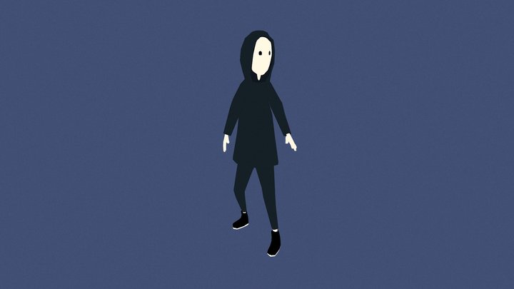Boy Character 3D Model