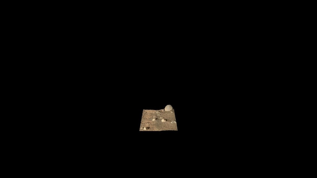 Sol 1277 - Nodules in the Murray Formation
