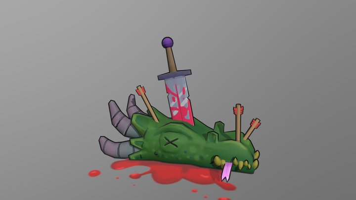 Diroama dragon 3D Model