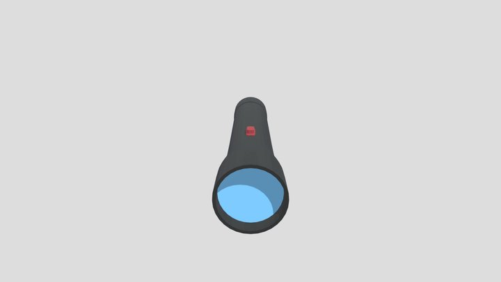Flashlight Model – Low Poly
