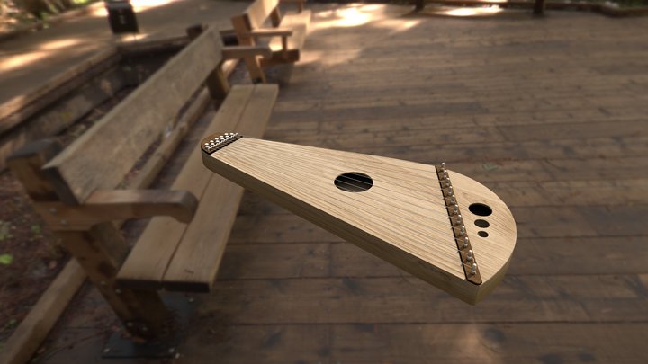 folk musical instrument 3D Model