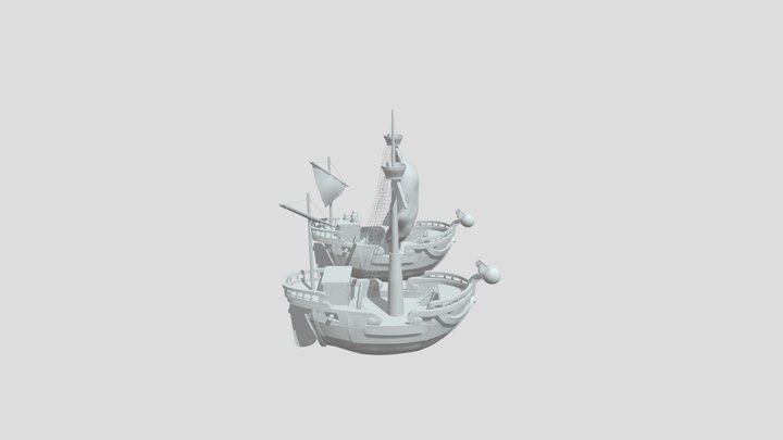 Goin Merry - FBX model 3D Model