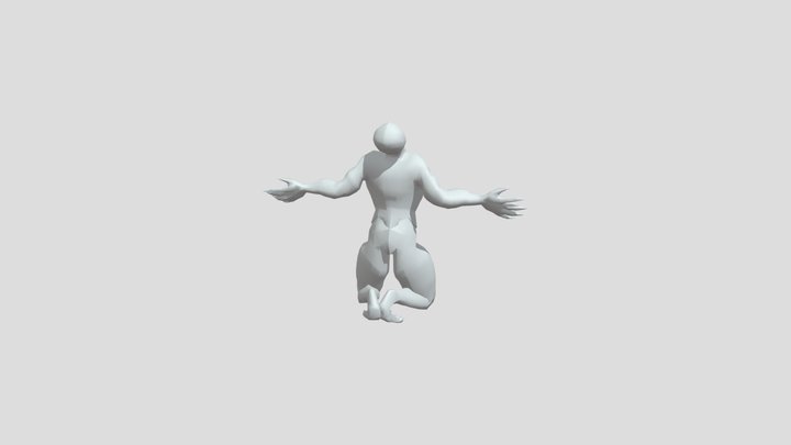 Embraced Demon 3D Model