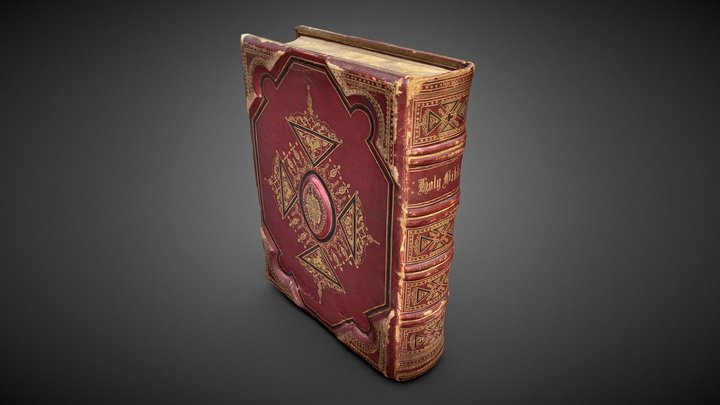 Holy Bible 3D Model