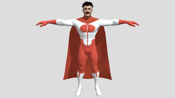 Omni Man 3D Model