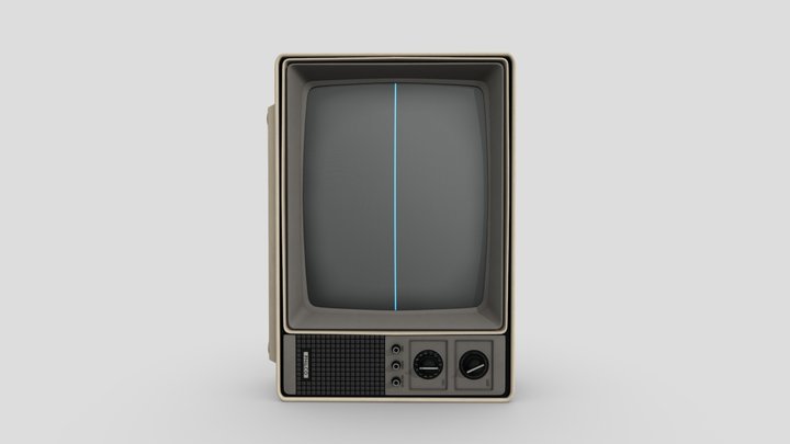 Nam June Paik_ 3D Model