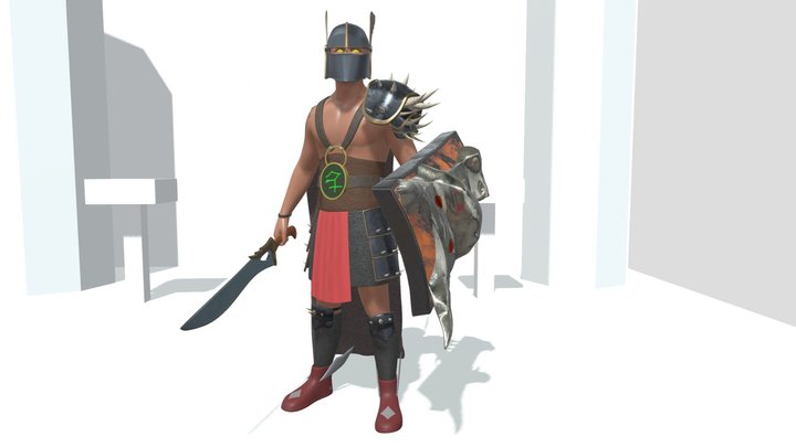 RuneScape Bandos armour 3D Model
