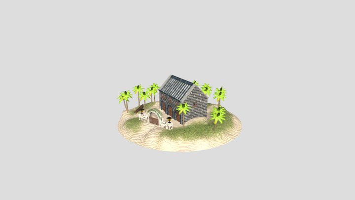 Island_Scene 3D Model