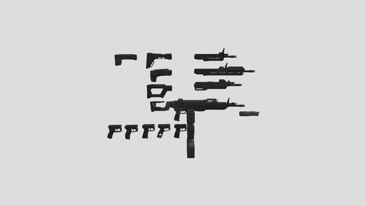 RPK-74 – Modello 3D gratuito STL