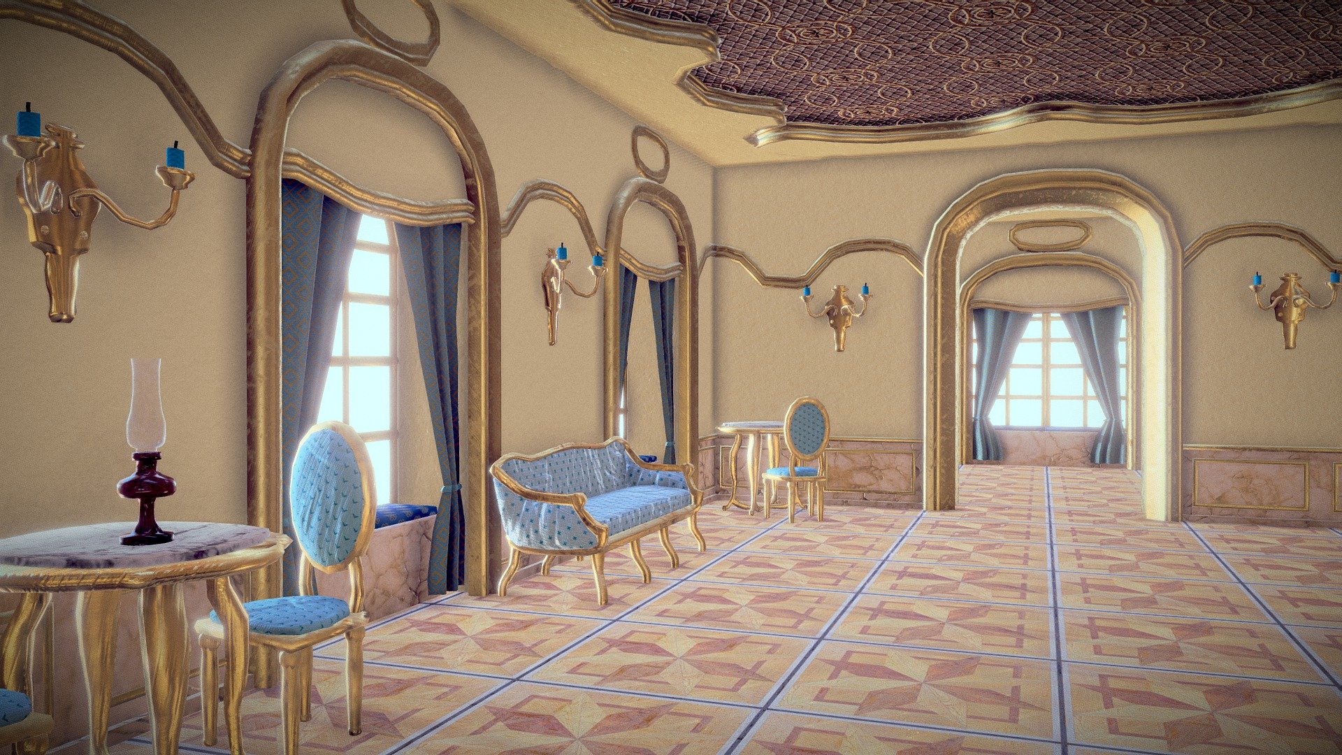 room interior designs  Download Free 3D model by GhozaliGhozalu  GhozaliGhozalu 7511b6d