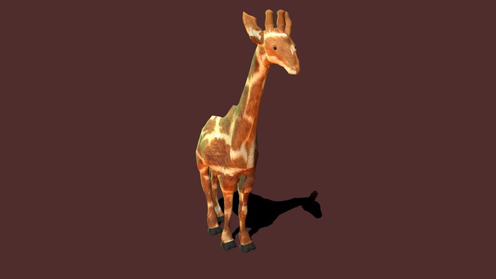 Giraffe 3D Model