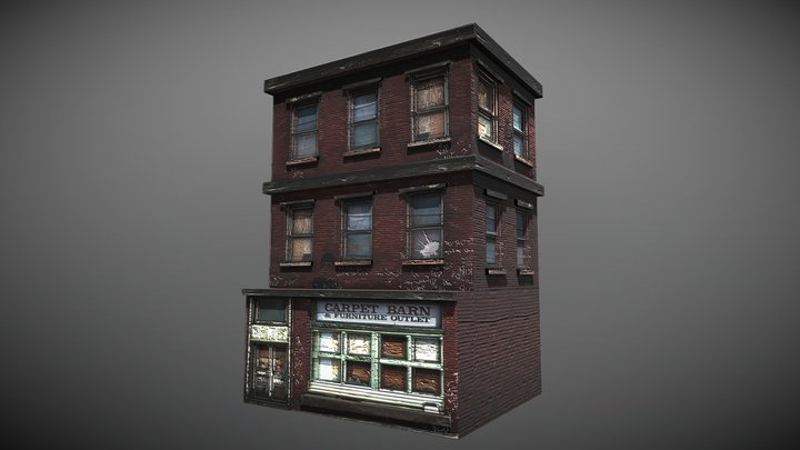 old building 3D Model