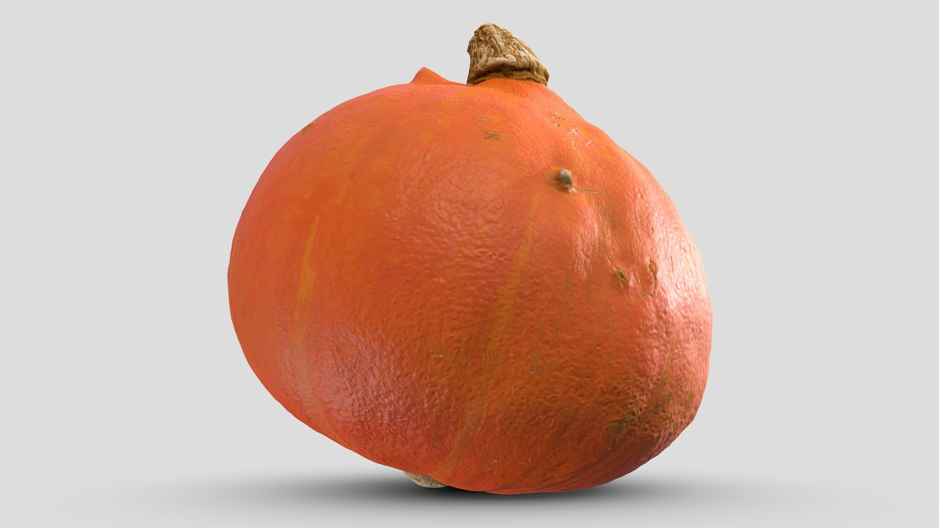 Pumpkin Scan 02 | Retopologized