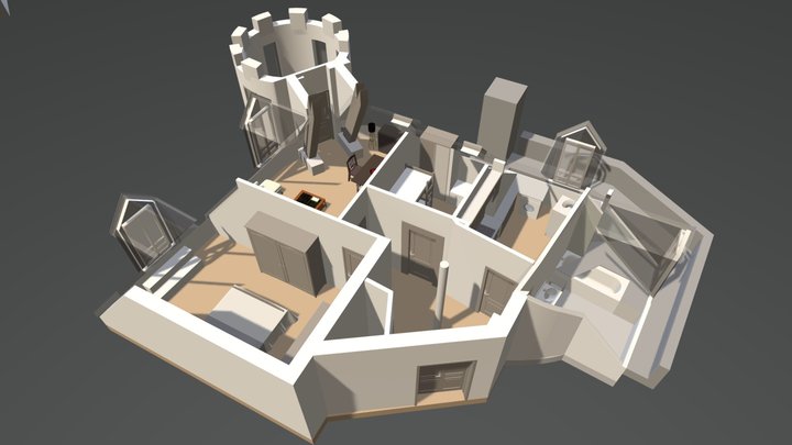 Villa sofia - Anglet 3D Model