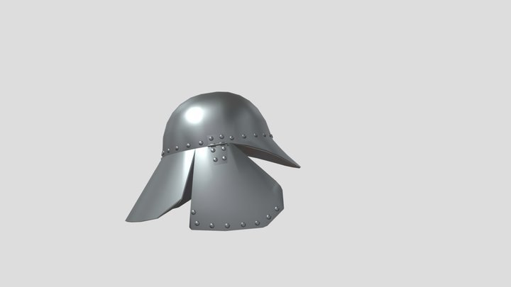 Guts and Blackpowder Siege Engineer Helmet 3D Model