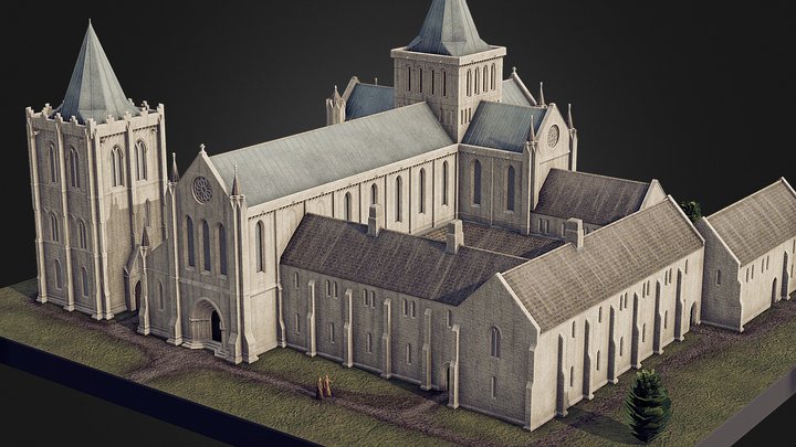 Cambuskenneth Abbey 3D Model