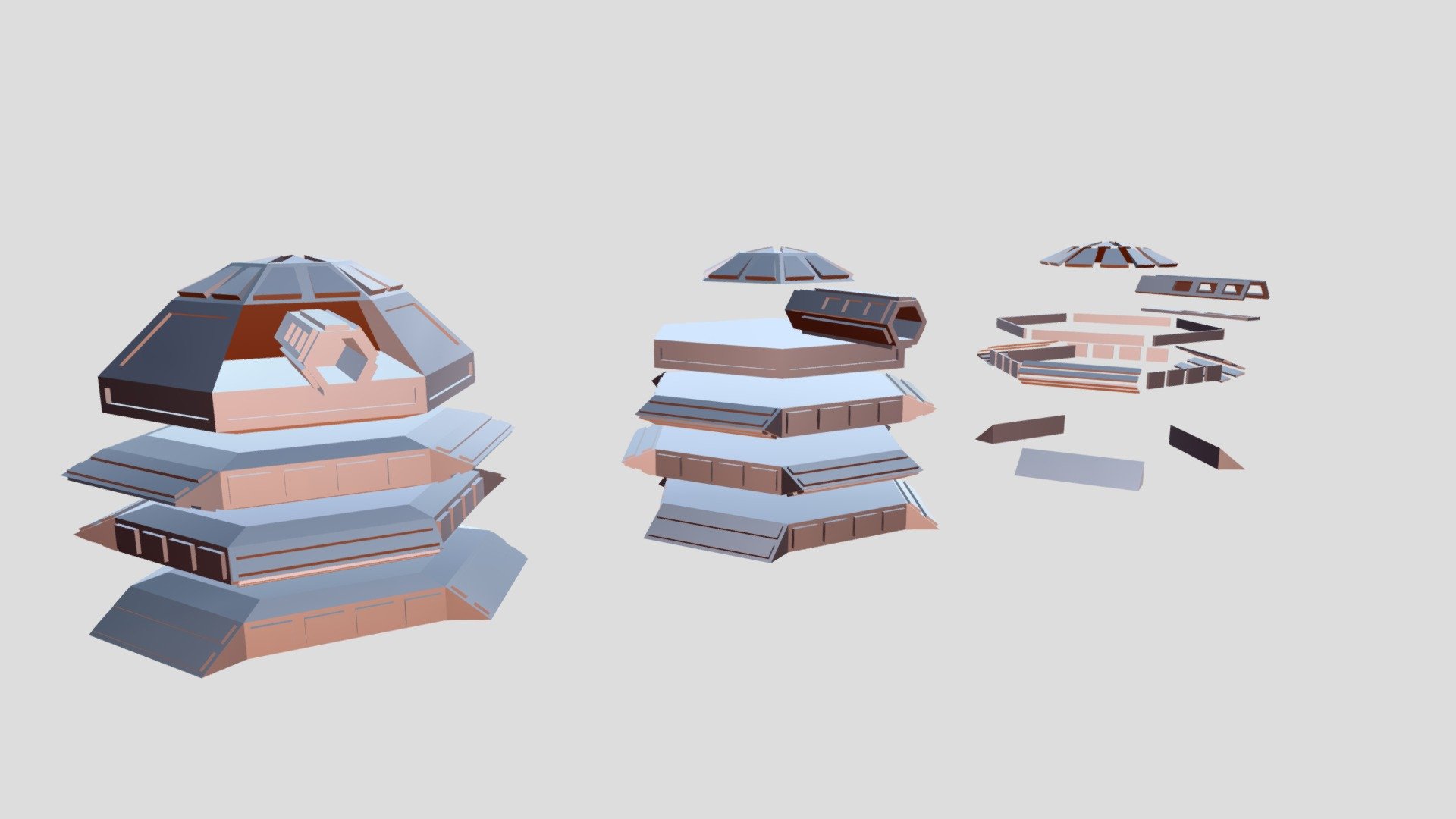 5 Piece Turret