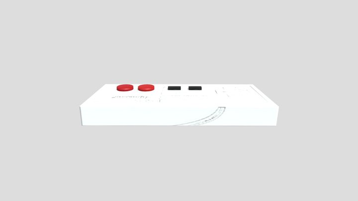 NES Controller 3D Model