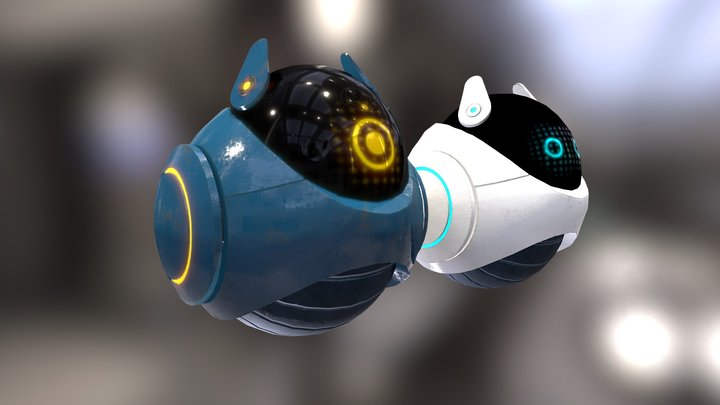 Robots. Project Athens 3D Model