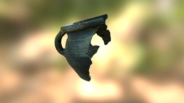 Medieval pottery 2 3D Model
