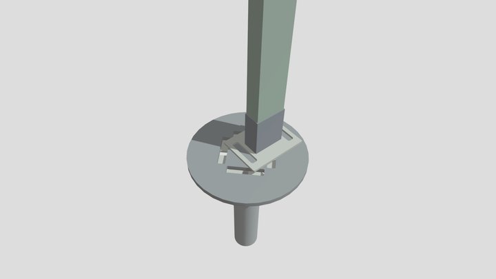 dimenzionisanje oslonacke veze 3D Model