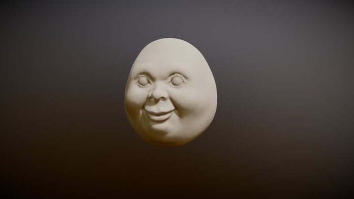 Kolobok 3D Model