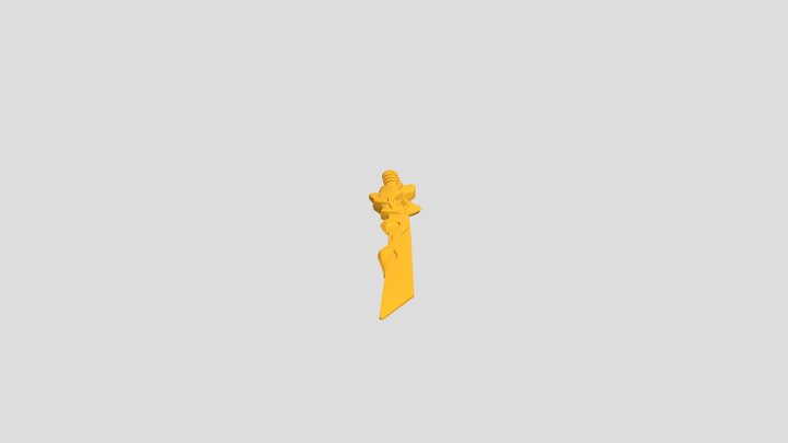 Ninjago Sword of Fire 3D Model