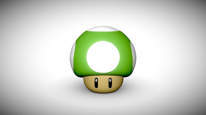 1up_Model 3D Model