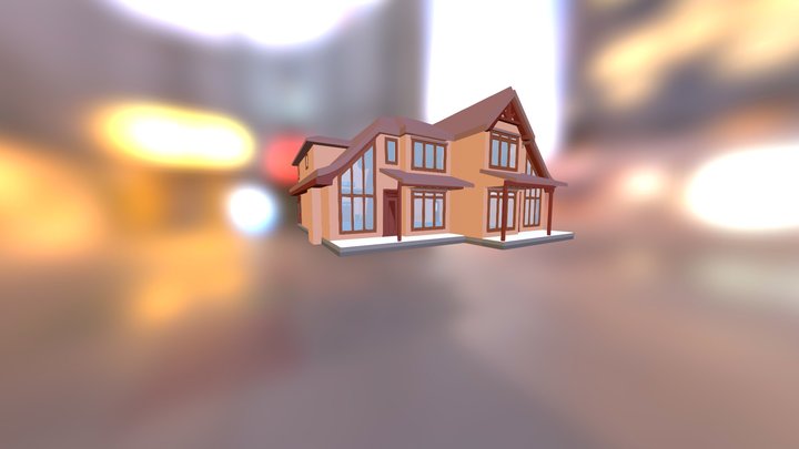 GLENEAGLE_HOUSE_OBJ 3D Model