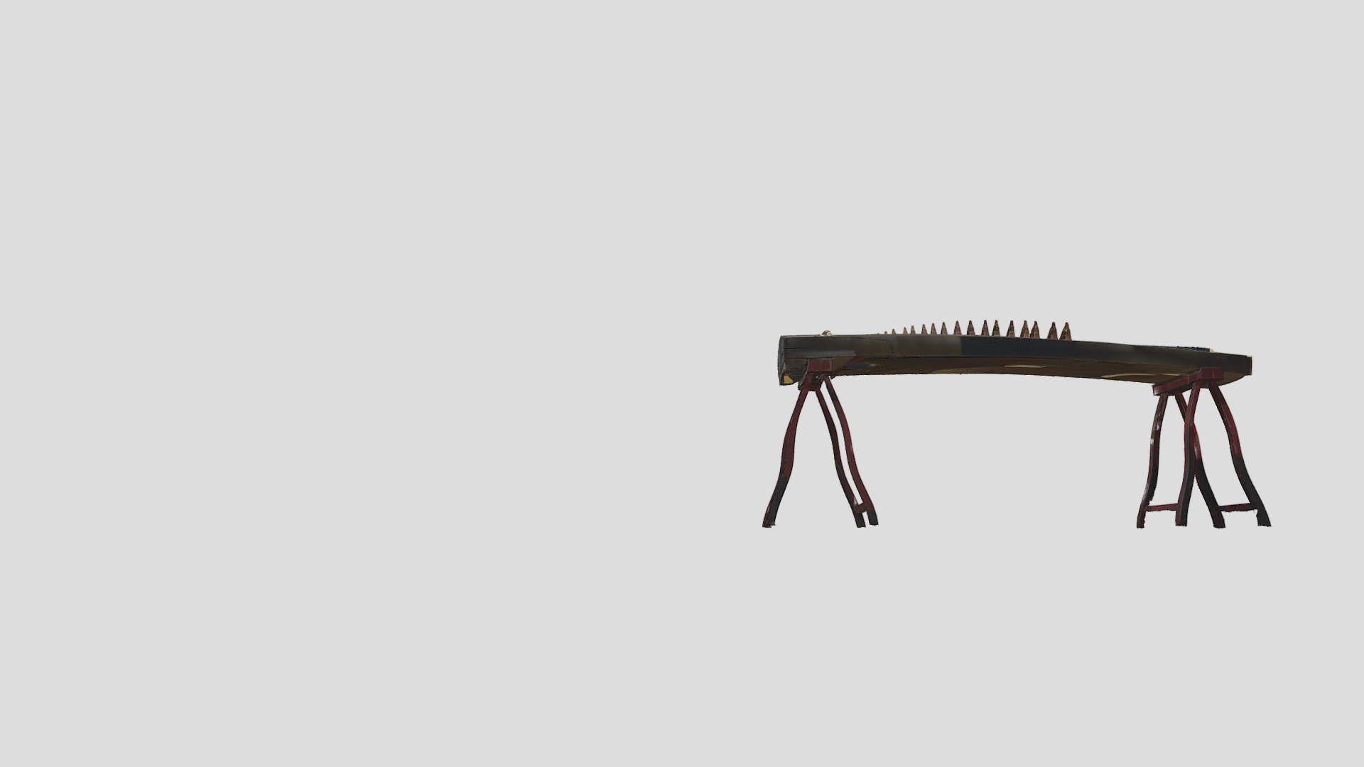 TCCC Guzheng Download Free 3D model by The Center for Digital